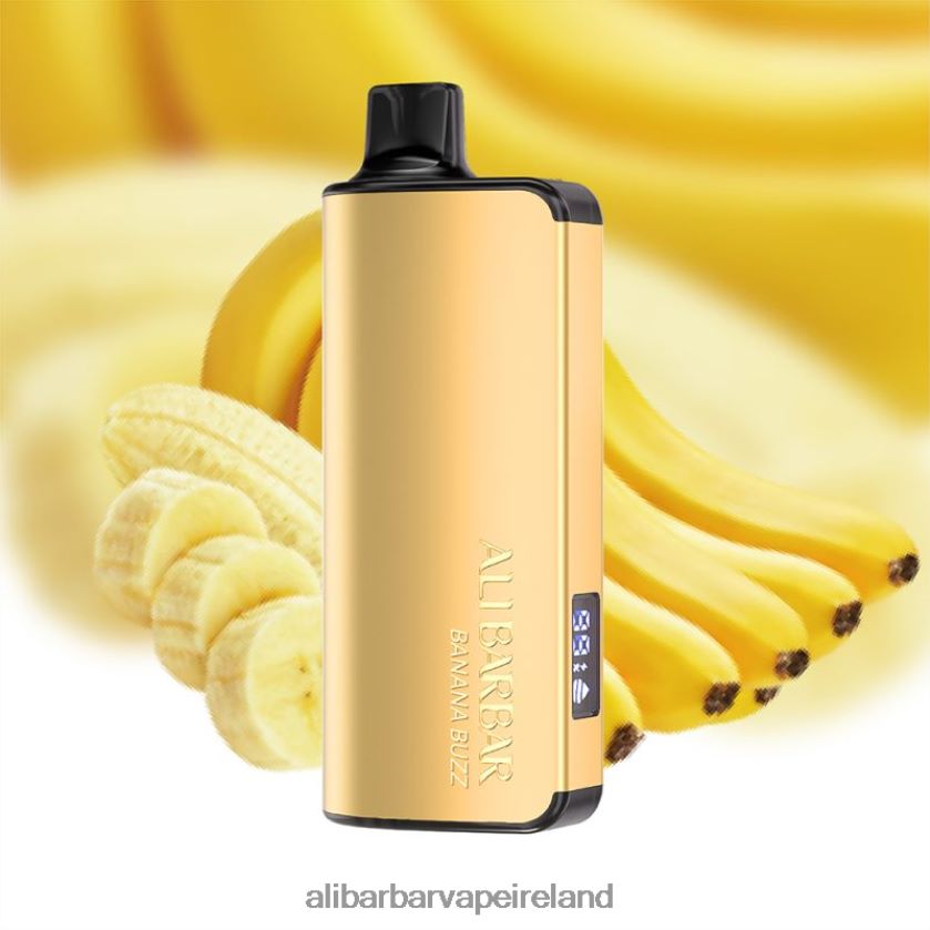Alibarbar Nicotine Vape - Banana Buzz RN4H6T46 Alibarbar Ingot 20000 Disposable Vape