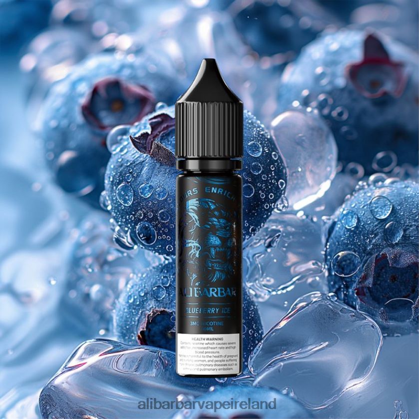 Alibarbar Puffs - Blueberry lce RN4H6T104 Alibarbar Hookah Onyx Dock