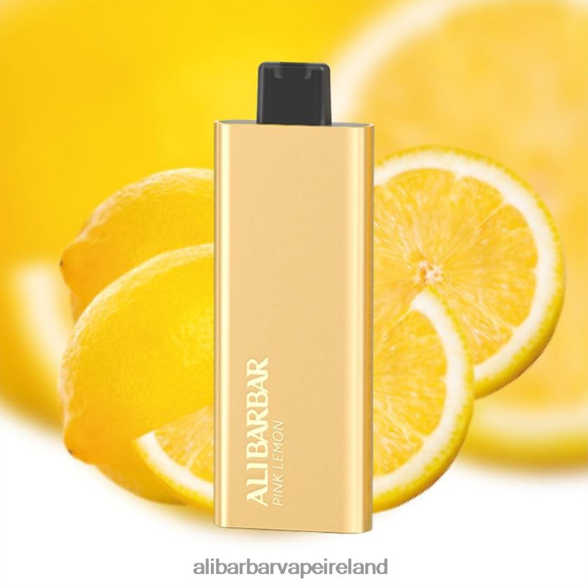 Alibarbar Vape Ireland - Pink Lemon RN4H6T59 Alibarbar Pandora 7000 Disposable Vape