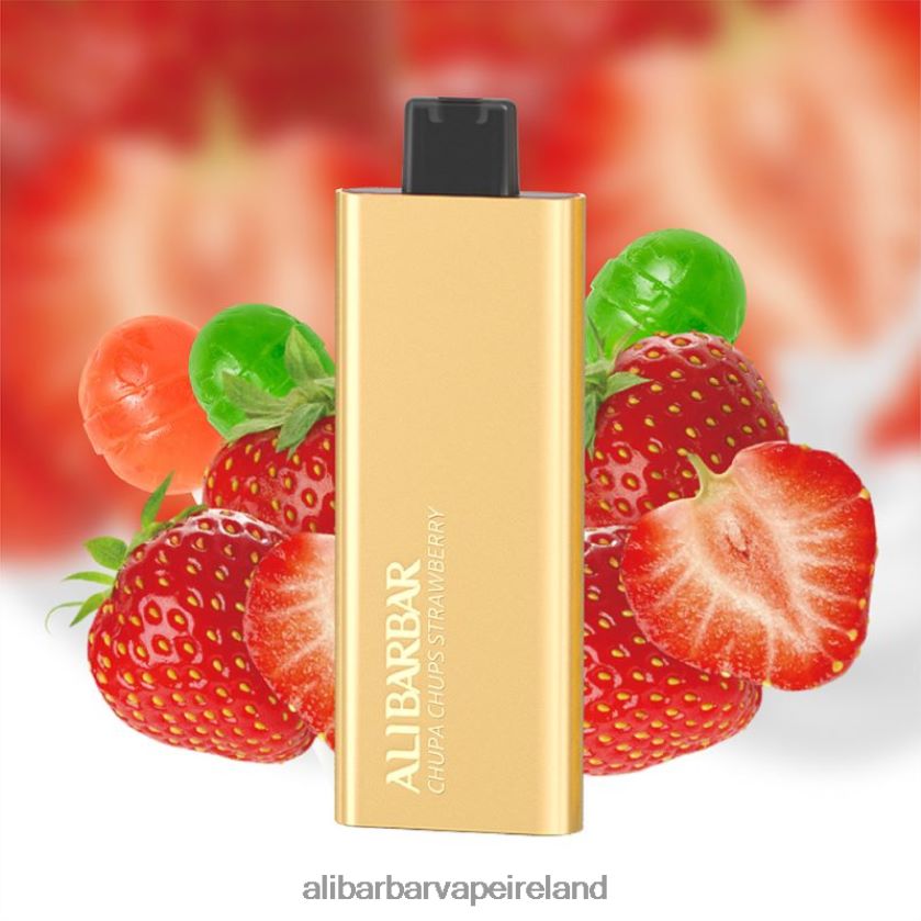 Alibarbar Vape Nicotine - Chupa Chups Strawberry RN4H6T53 Alibarbar Pandora 7000 Disposable Vape