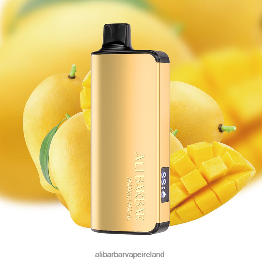 Alibarbar Vape Nicotine - Mango Magic RN4H6T29 Alibarbar Ingot 9000 Disposable Vape