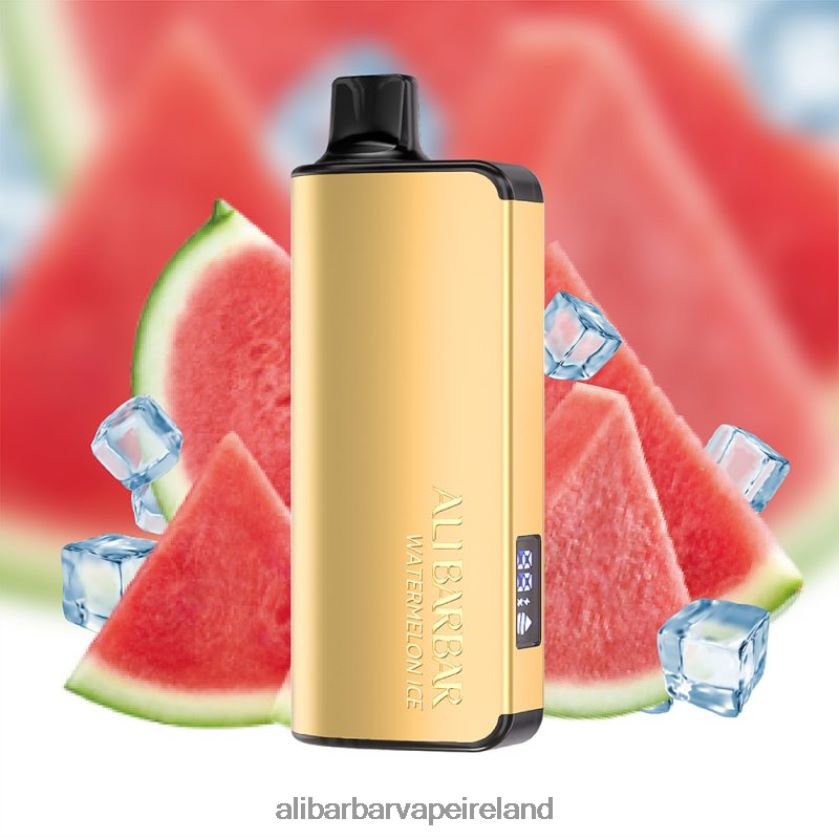 Alibarbar Vape Nicotine - Watermelon Ice RN4H6T45 Alibarbar Ingot 20000 Disposable Vape