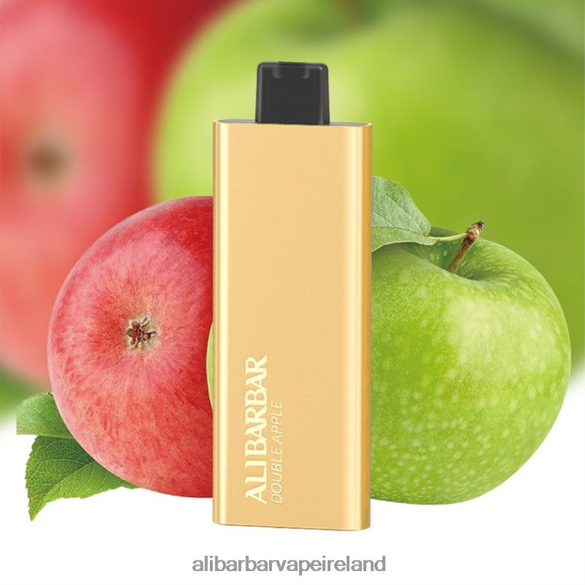 Alibarbar Vape Review - Double Apple RN4H6T66 Alibarbar Pandora 7000 Disposable Vape