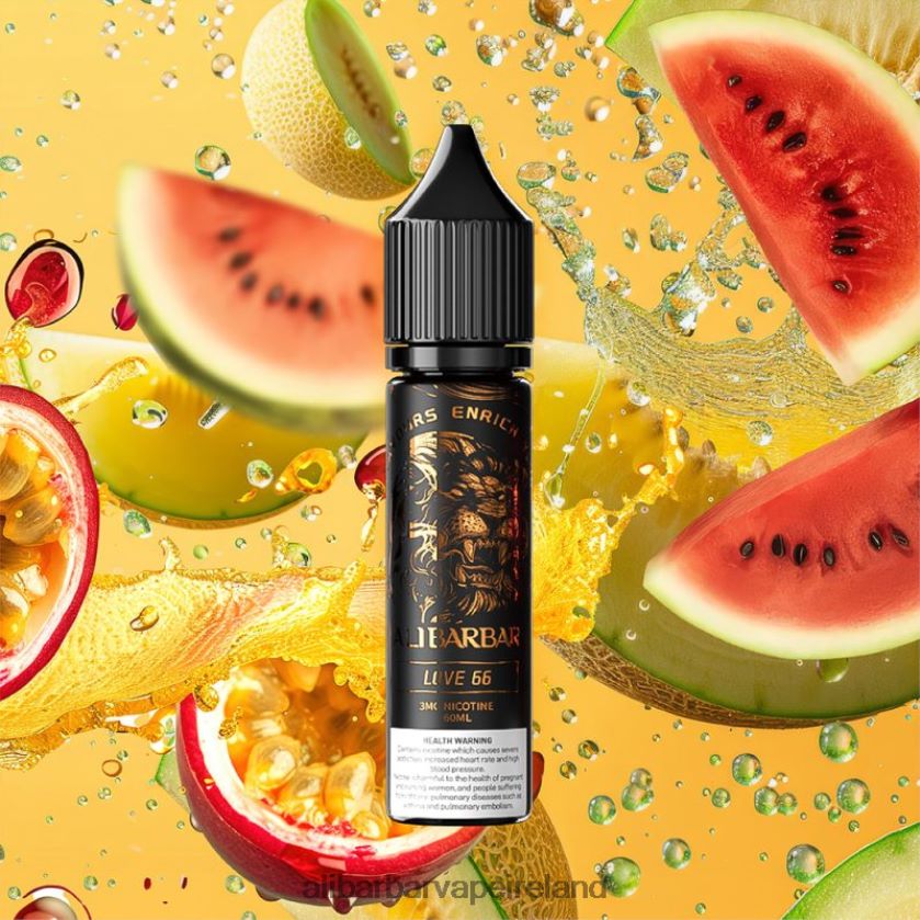Alibarbar Vape Nicotine - Love 66 RN4H6T109 Alibarbar Hookah Onyx Dock