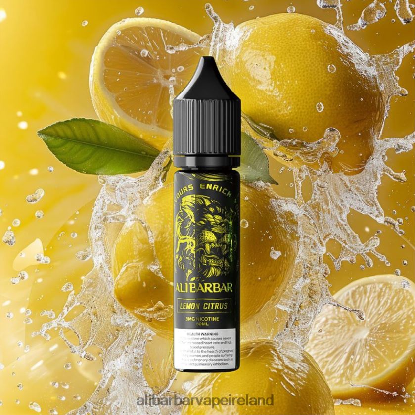 Alibarbar Vape Price - Lemon citrus RN4H6T108 Alibarbar Hookah Onyx Dock