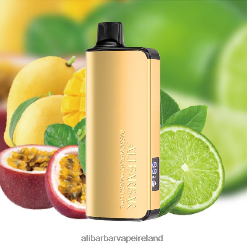 Alibarbar Flavours - Passionfruit Mango Lime RN4H6T39 Alibarbar Ingot 20000 Disposable Vape