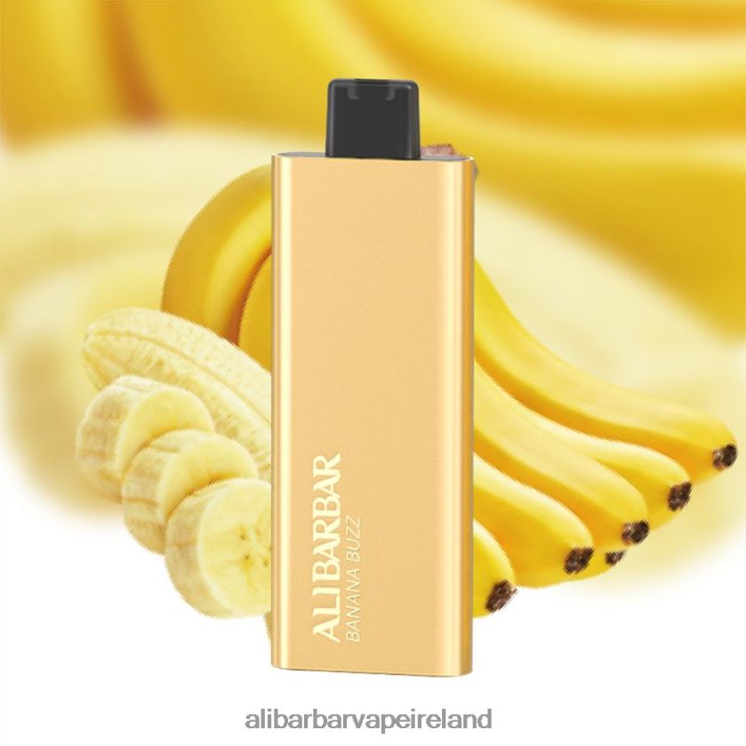 Alibarbar Vape Flavours - Banana Buzz RN4H6T65 Alibarbar Pandora 7000 Disposable Vape
