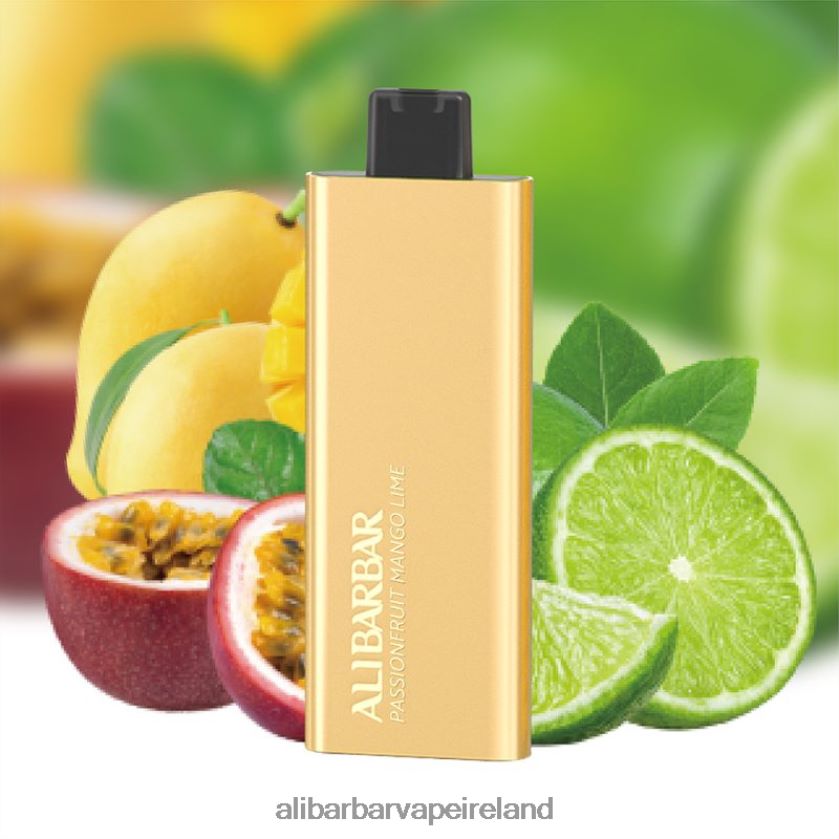 Alibarbar Vape Review - Passionfruit Mango Lime RN4H6T58 Alibarbar Pandora 7000 Disposable Vape
