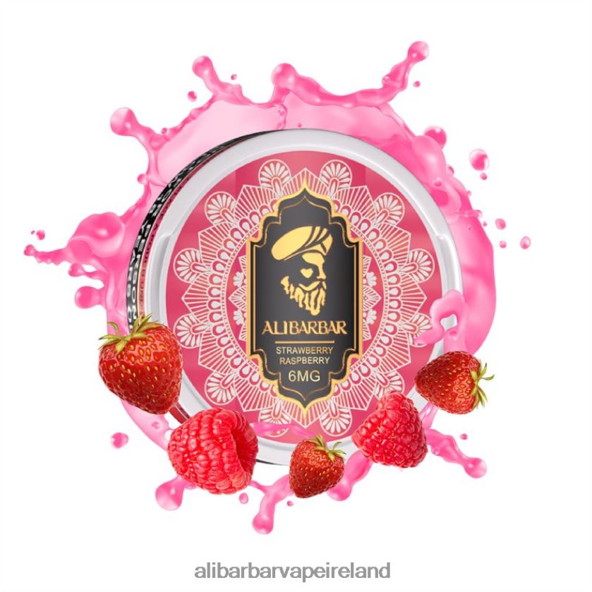 Alibarbar Vape Price - Strawberry Raspberry RN4H6T92 Alibarbar Nicotine Pouches